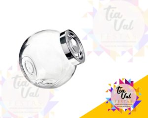 Foto de BOMBONIERE COM TAMPA PRATA