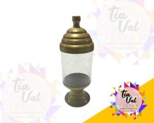 Foto de BOMBONIERE DE ACRILICO DOURADA