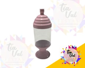 Foto de BOMBONIERE DE ACRILICO ROSA CLARO