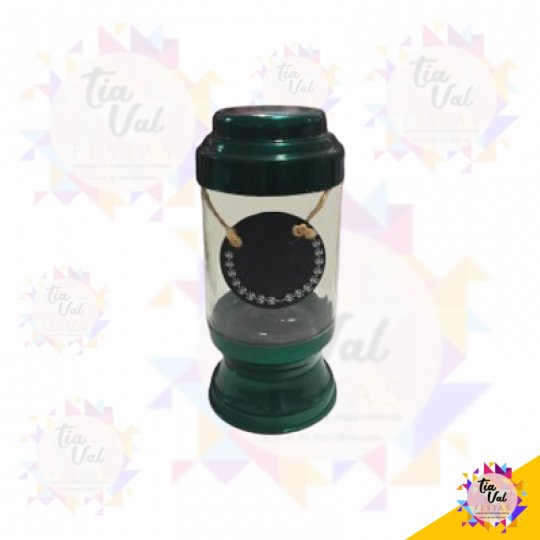 BOMBONIERE DE ALUMÍNIO VERDE
