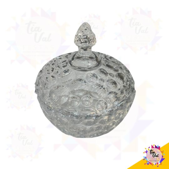 BOMBONIERE VIDRO - CRISTAL - BALLS 0,18 CM X 0,20 