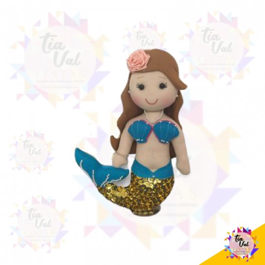 BONECA SEREIA EM FELTRO