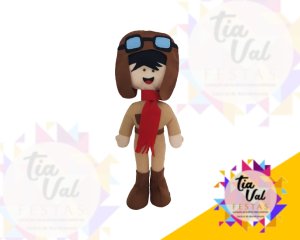 Foto de BONECO AVIADOR EM FELTRO - PEQUENO PRINCIPE
