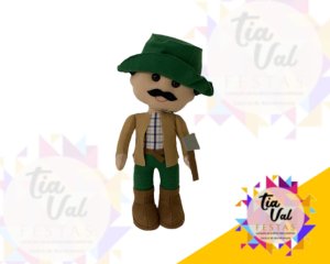 Foto de BONECO CAÇADOR EM FELTRO