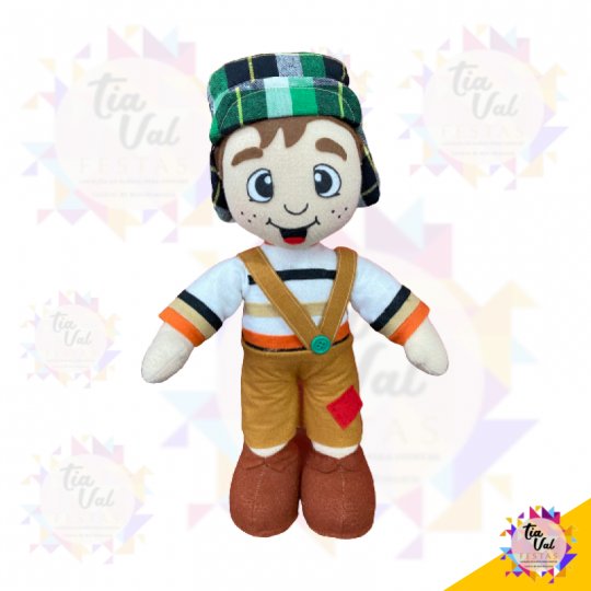 BONECO CHAVES EM FELTRO