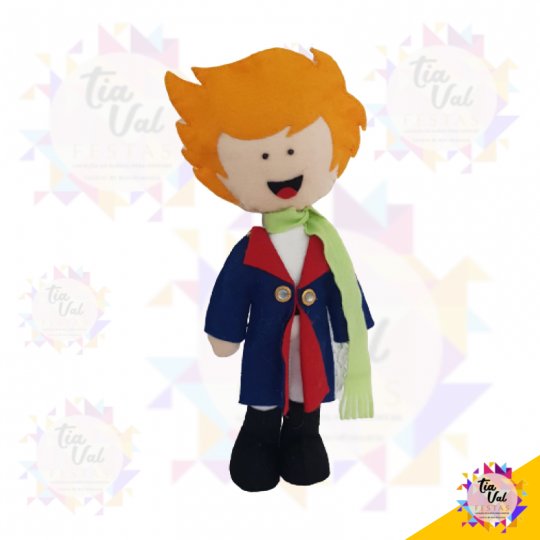 BONECO PEQUENO PRINCIPE EM FELTRO