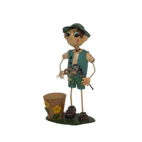 BONECOS DE FERRO BONECO GRANDE C/ VOSO