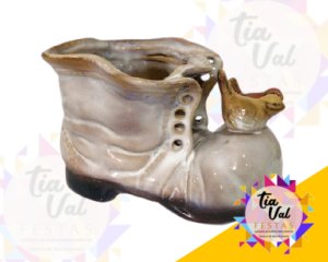 Foto de BOTA BEGE C/ PASSARINHO