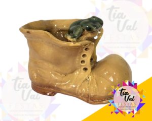 Foto de BOTA MARROM C/ SAPO