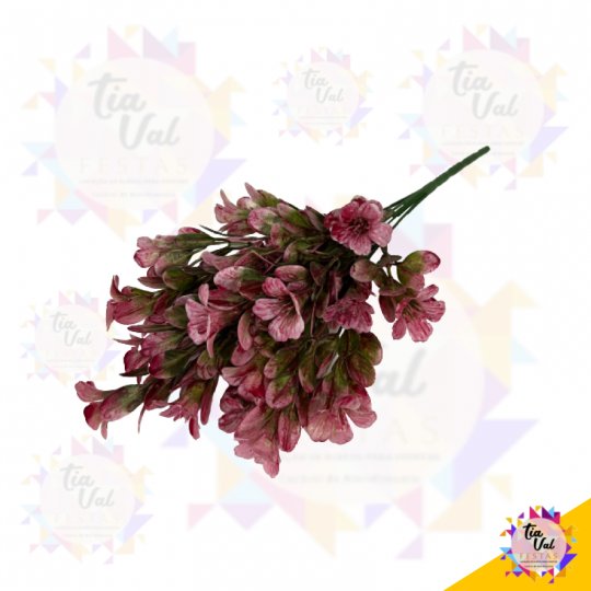 BUQUÊ BRANCO COM ROSA