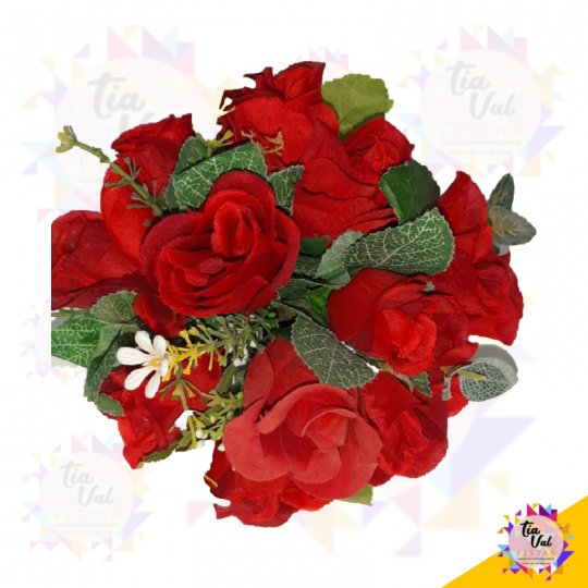 BUQUÊ DE ROSAS VERMELHAS PEQUENO