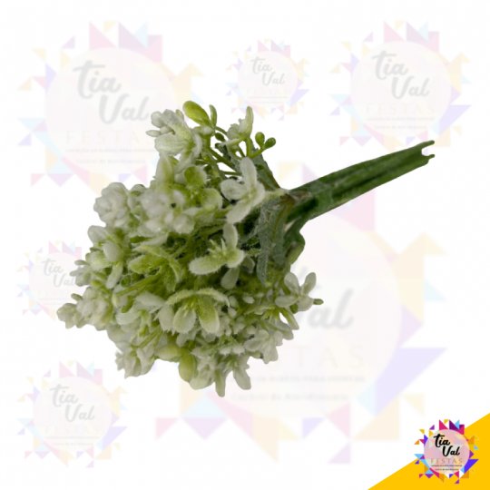 BUQUÊ  ROSINHA BRANCA