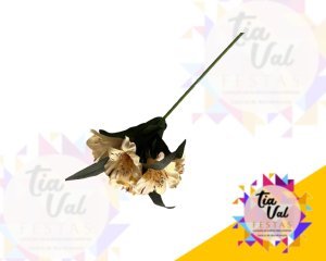 Foto de BUQUÊ ASTROMELIA - MARFIM - 28 CM