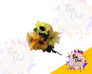 Foto de BUQUÊ DE ROSAS AMARELA PEQUENO