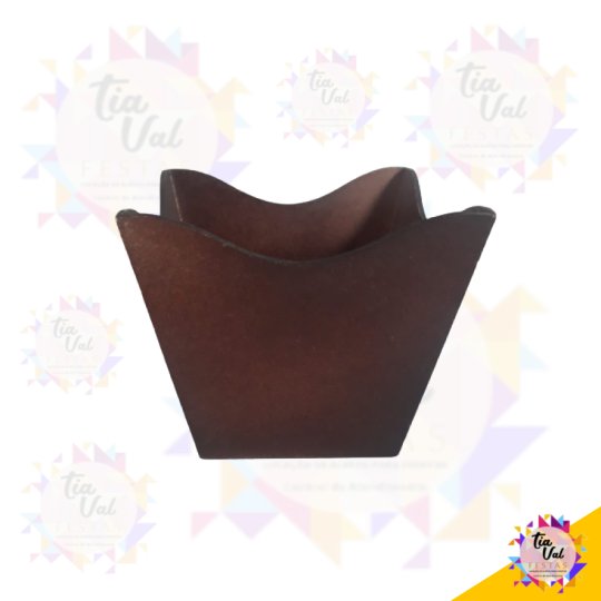 CACHEPOO - VASO - MARROM