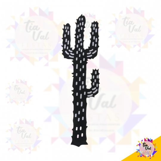 CACTO PRETO MDF - SÃO JOÃO