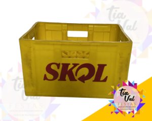 Foto de CAIXA SKOL PLÁSTICA (VAZIA)