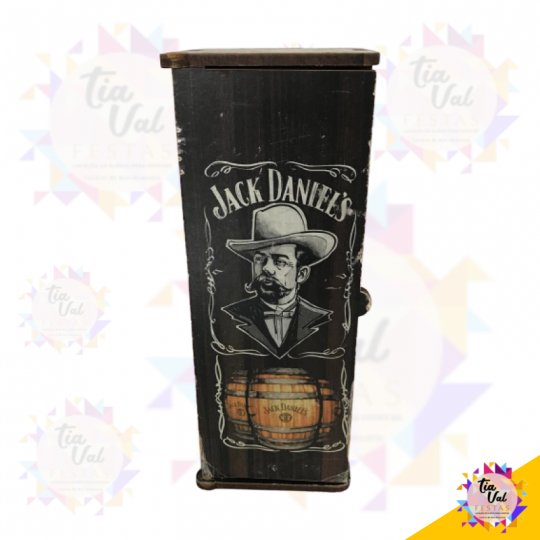 CAIXA P/ WISKY JACK DANIELS