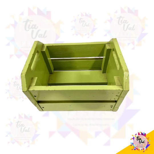 CAIXOTE RUSTICO VERDE