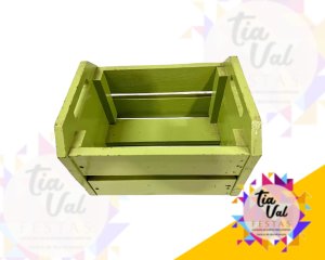 Foto de CAIXOTE RUSTICO VERDE