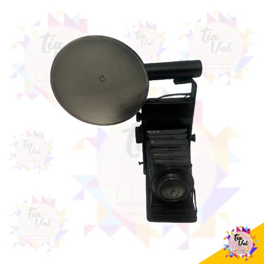 CAMARA FOTOGRAFICA RETRO - FERRO 11 X 33CM