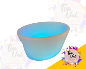 Foto de CHAMPANHEIRA LUMINARIA OVAL 48 X 29 CM