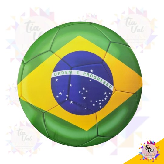 CAPA P/ PAINEL REDONDO 1,20M - BANDEIRA BRASIL - COPA