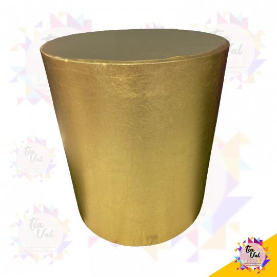 CAPA CILINDRO DOURADO VINIL - GRANDE