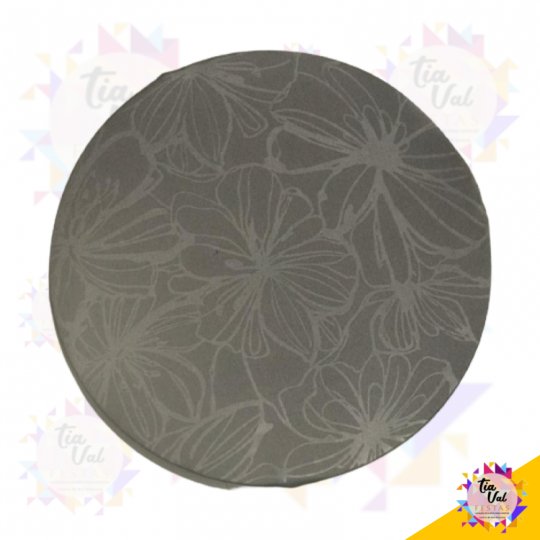 CAPA CINZA BROCADA P/ SOUSPLAT