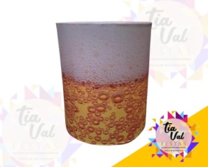 Foto de CAPA ESPUMA CERVEJA P/ CILINDRO MEDIA