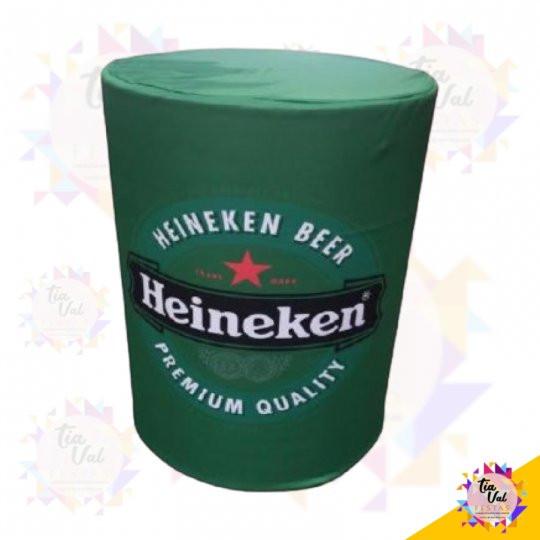 CAPA HEINEKEN P/ CILINDRO PEQUENA