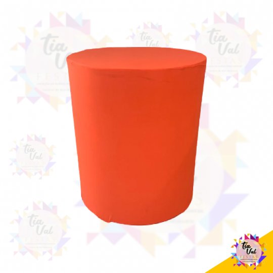 CAPA LARANJA  -  NEON  -  P/ CILINDRO PEQUENA