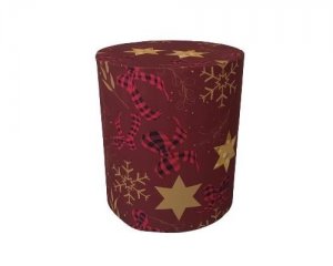 Foto de CAPA NATAL ESTRELA  P/ CILINDRO GRANDE