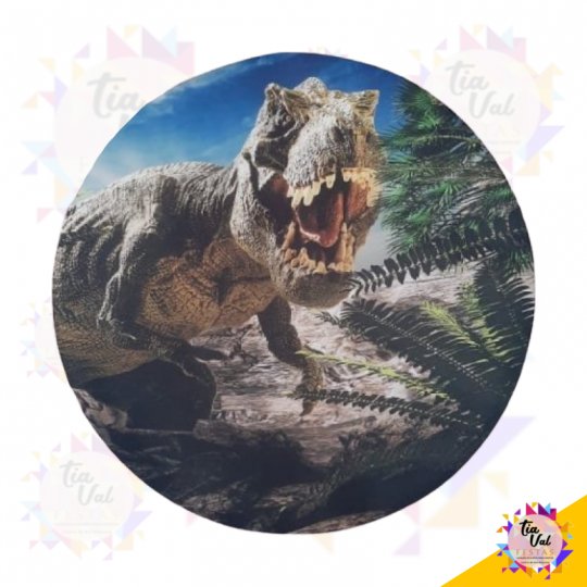 CAPA P/ PAINEL REDONDO 1,20M - DINOSSAURO