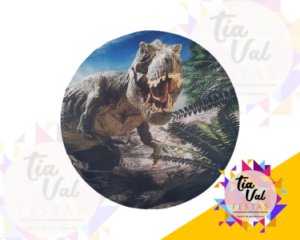 Foto de CAPA P/ PAINEL REDONDO 1,20M - DINOSSAURO