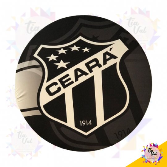 CAPA P/ PAINEL REDONDO 1,20M - CEARÁ - FUTEBOL