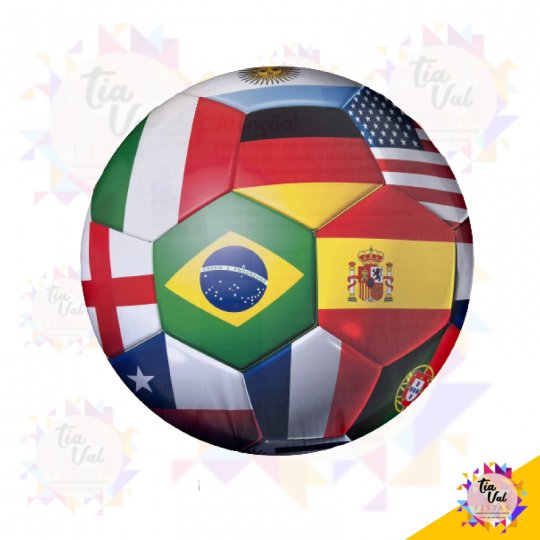 CAPA P/ PAINEL REDONDO 1,20M - COPA - FUTEBOL