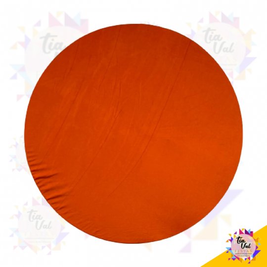CAPA P/ PAINEL REDONDO 1,20M LARANJA