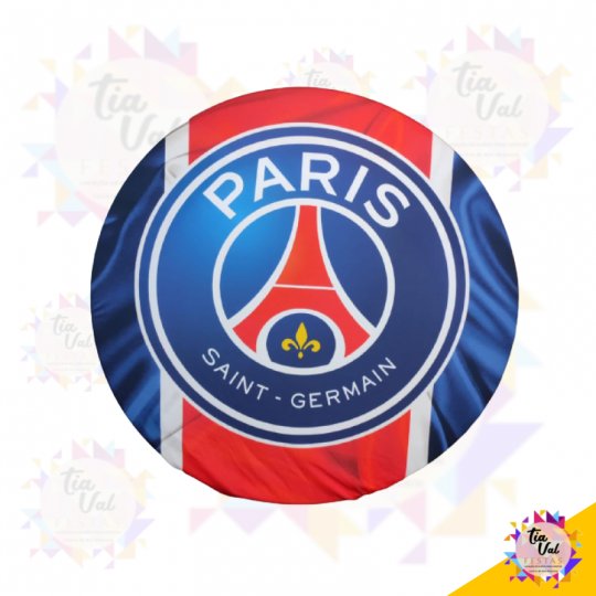 CAPA P/ PAINEL REDONDO 1,20M - PARIS SAINT GERMAIN FUTEBOL