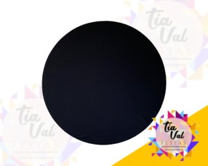 Foto de CAPA P/ PAINEL REDONDO 1,20M - PRETO