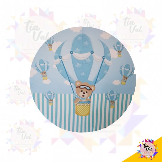CAPA P/ PAINEL REDONDO 1,20M URSO BALOEIRO