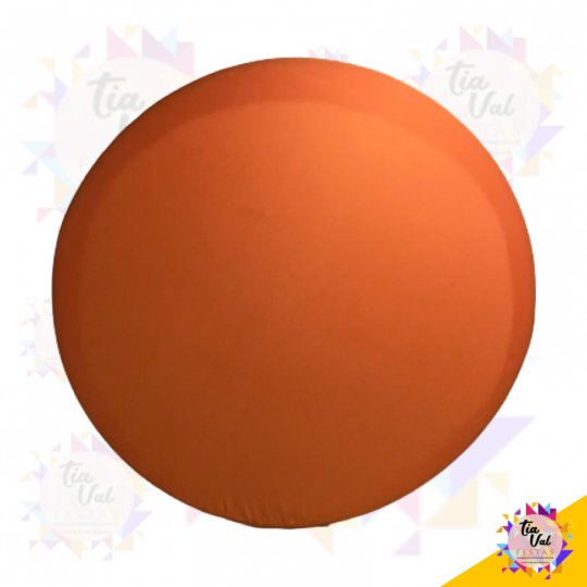 CAPA P/ PAINEL REDONDO 2M LARANJA (GRANDE)