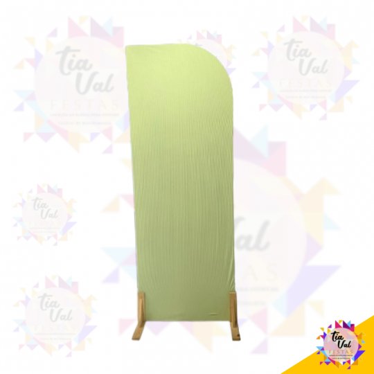 CAPA VESTE FACIL  - VERDE  - CANELADO - 0,8 X 1,80M (CLARA)