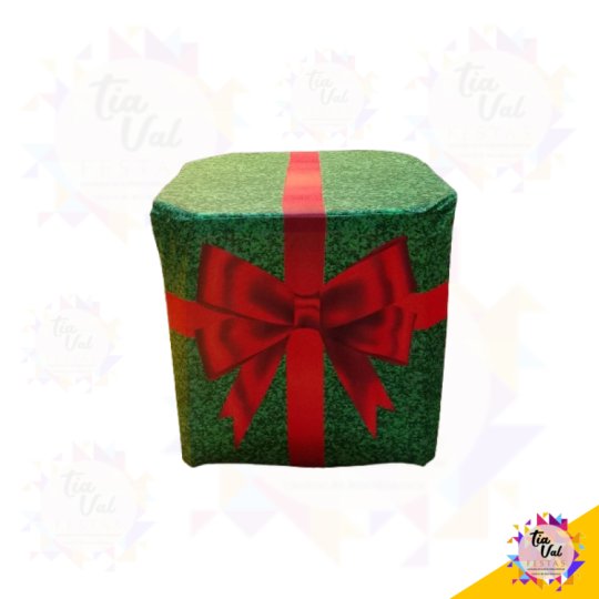 CAPA PRESENTE NATAL - P/MESA QUADRADA 0,70 X 0,70
