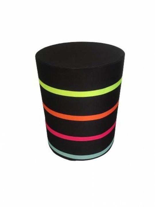 CAPA PARA CILINDRO - PRETO NEON - PEQUENO