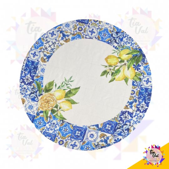 CAPA SOUSPLAT LIMÃO SICILIANO - AZULEJO PORTUGUES