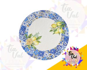 Foto de CAPA SOUSPLAT LIMÃO SICILIANO - AZULEJO PORTUGUES