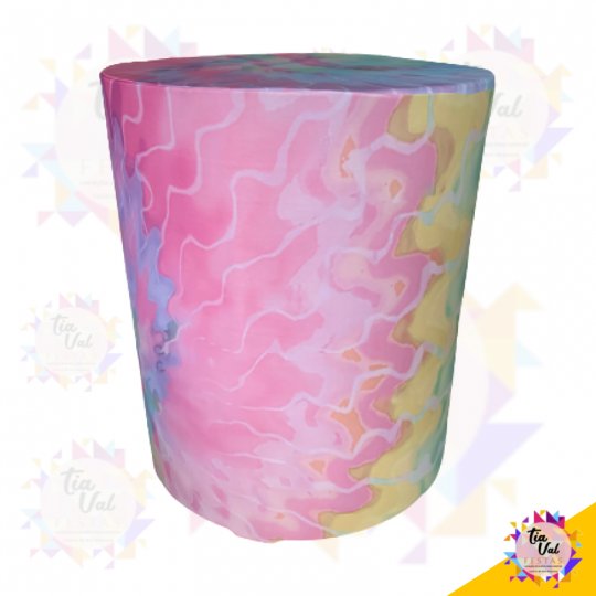 CAPA TIE DYE P/ CILINDRO MEDIO