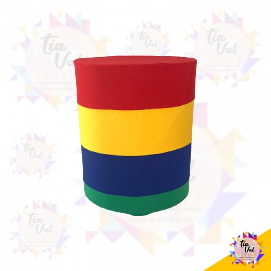 CAPA VERM/AMAR/AZUL/VERDE P/ CILINDRO (PEQUENA) 