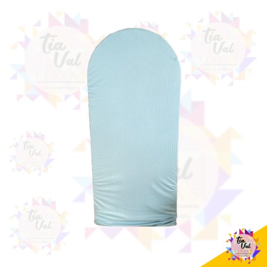 CAPA VESTE FACIL AZUL CLARO CANELA 0,80 CM X 2 M